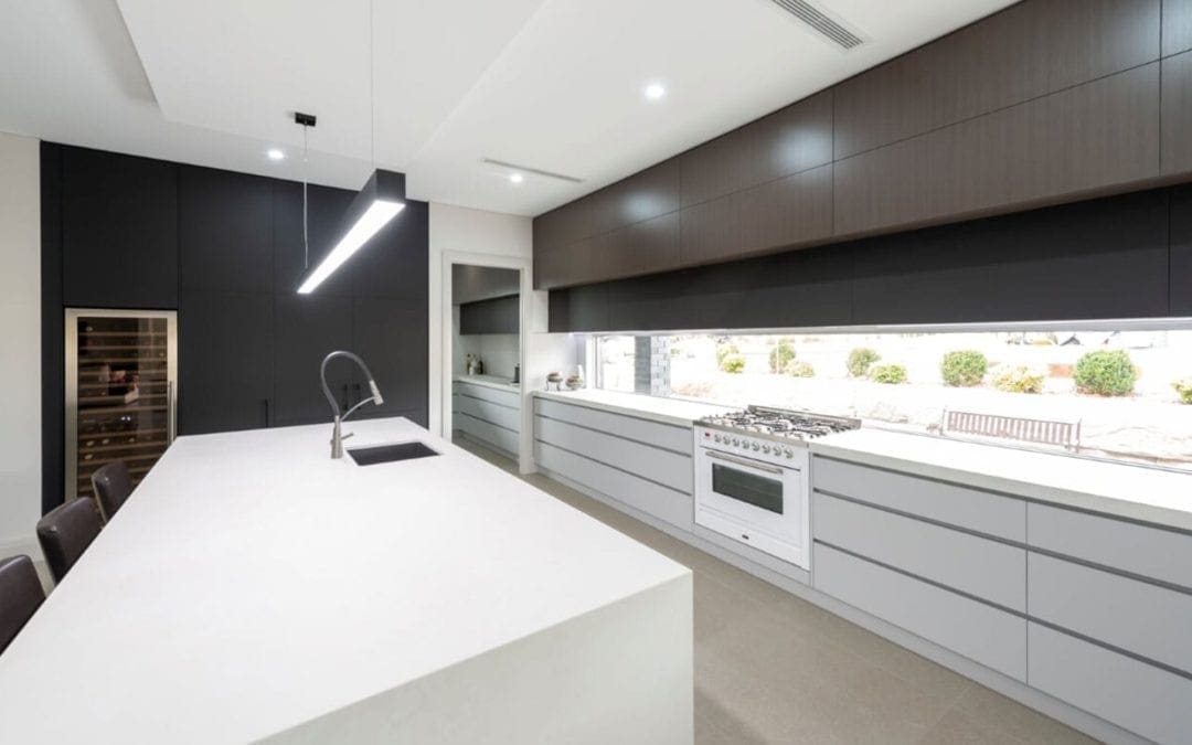 Sleek Streamlined Stunning Two-Toned Kitchen Kirkham