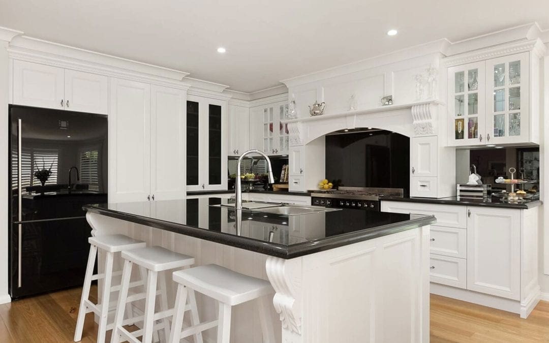 Traditional French Provincial meets Contemporary Kitchen Harrington Park