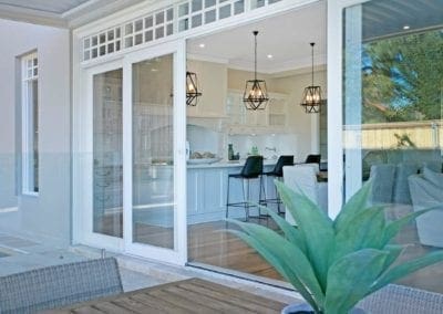 warm and refined country living kitchen outside view Warrawee