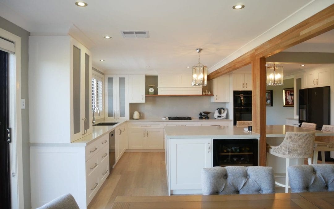 Contemporary Hamptons with Timber Highlights Barden Ridge