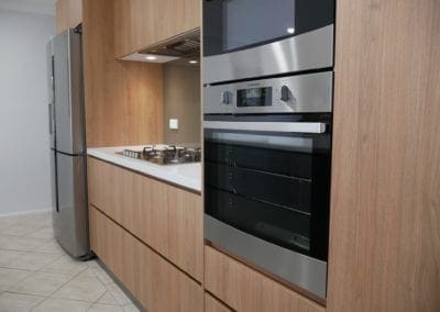 Modern easy living kitchen Elderslie oven tower