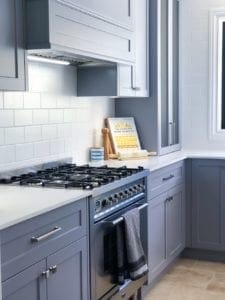timeless and subtle hamptons kitchen oven and cooktop bowral