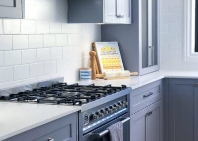 timeless and subtle hamptons kitchen oven and cooktop bowral