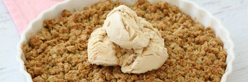 Super Easy Apple Crumble