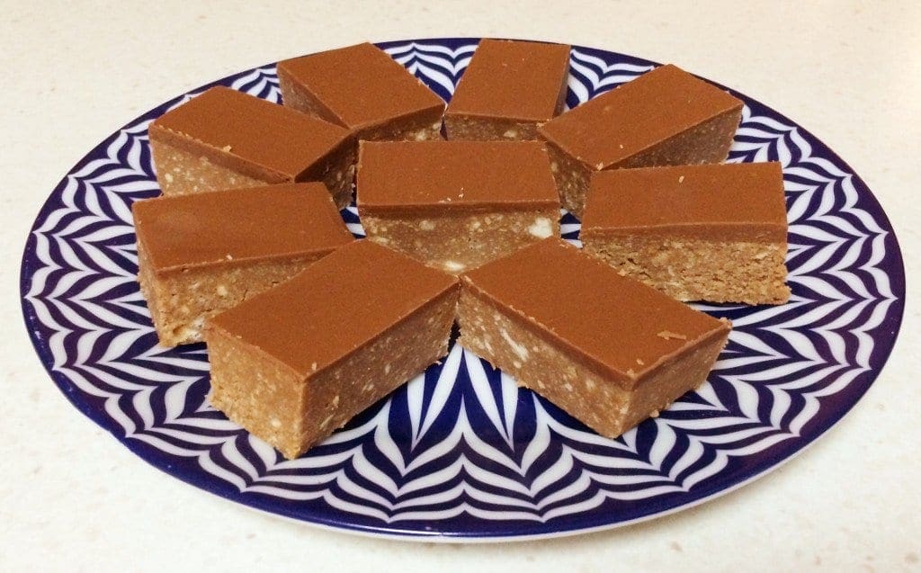 No Bake Caramello Slice