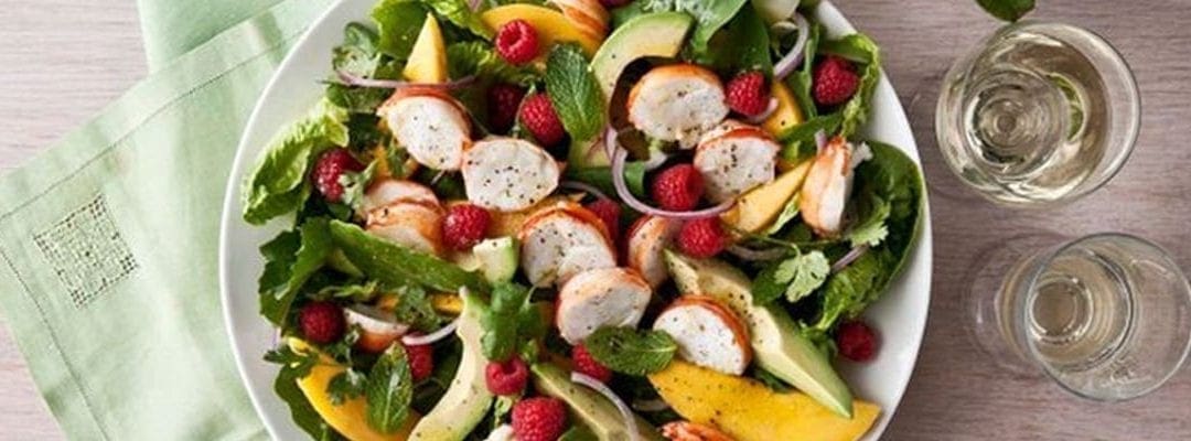 Lobster and Summer Fruit Salad