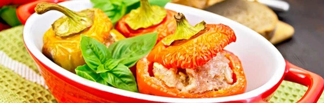 Pork Stuffed Capsicums