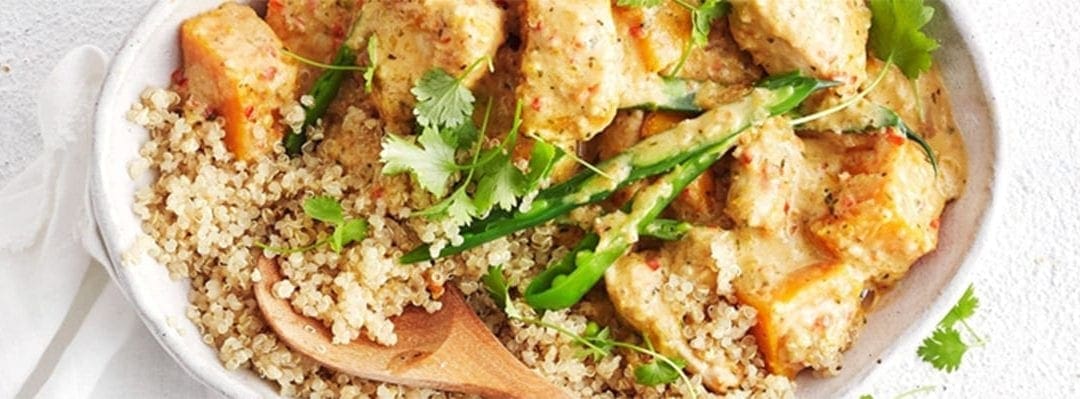 Healthy Chicken and Coconut Curry