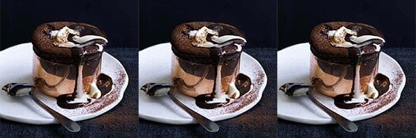 Chocolate Whiskey Soufflé