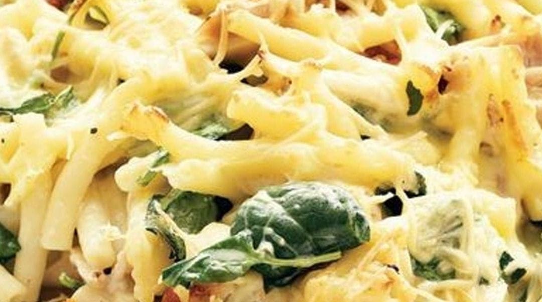 Creamy Chicken Pasta Bake