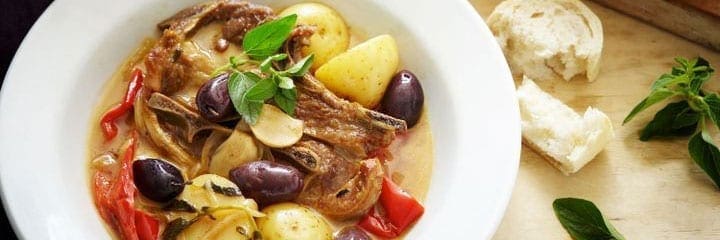 Mediterranean Braised Lamb Forequarter Chops