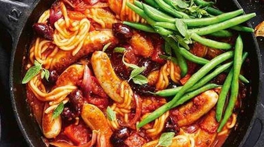 One-pan Chicken Cacciatore