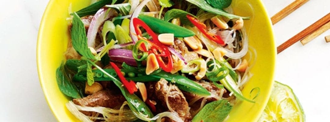 Sichuan Beef Noodle Salad