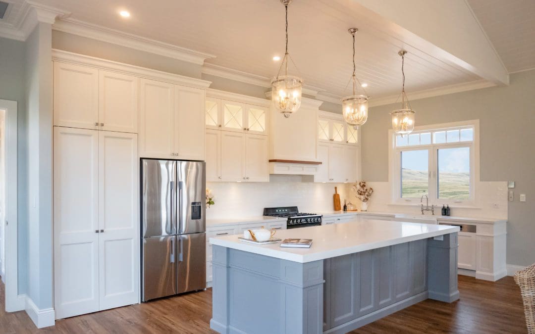 Breathtaking Two Toned Kitchen Exeter