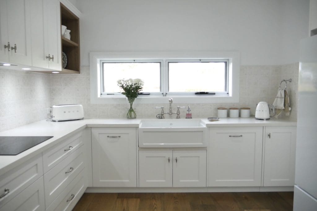 boho chic kitchen Ellis Lane hamptons nbutlers pantry with induction cooktop