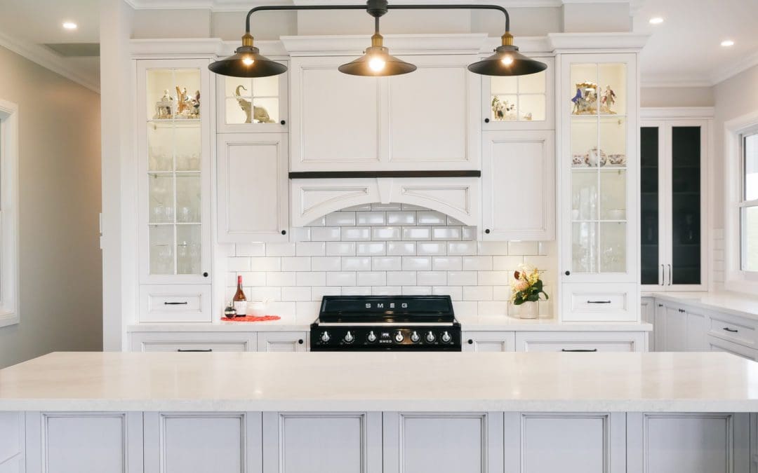 Hand Painted Country Hamptons Kitchen Werombi