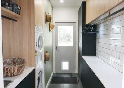 contemporary fresh modern kitchen mittagong tesrol superclean carbon polytec natural oak ravine cabinetry laundry