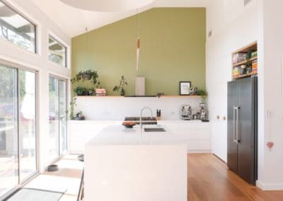 contemporary fresh modern kitchen mittagong white island quantum quartz michelangelo