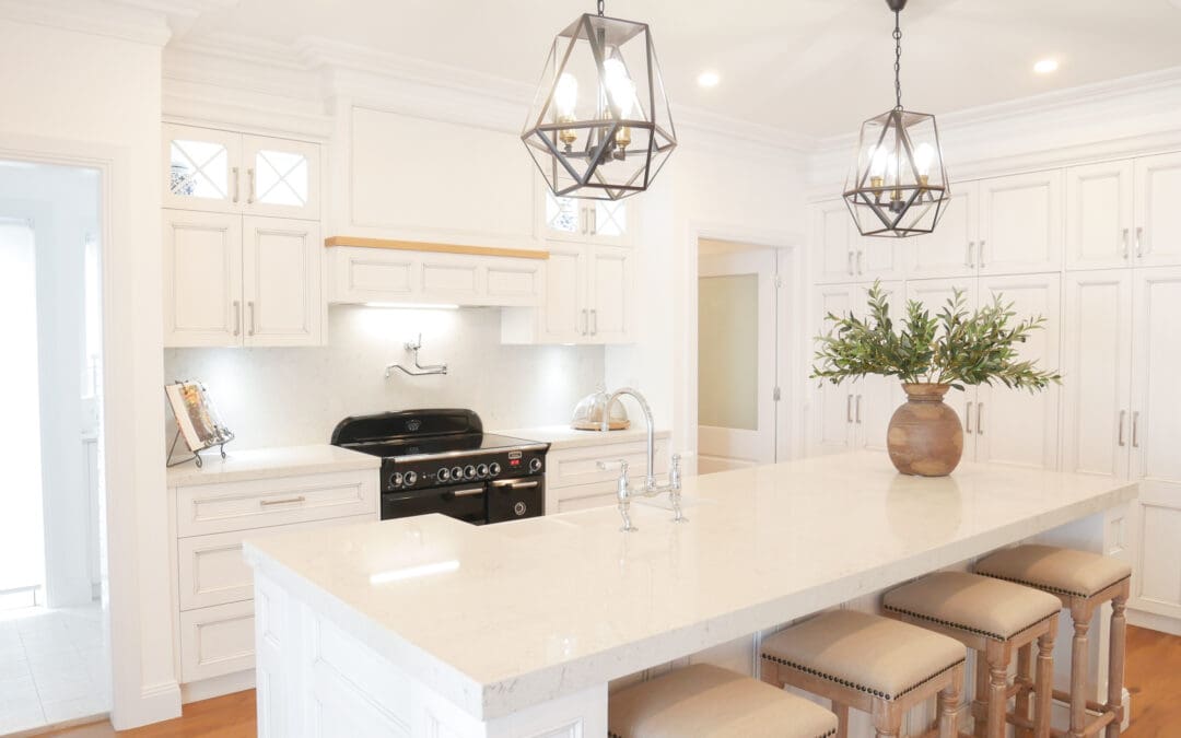 Hand Painted Antiqued Kitchen Oak Flats