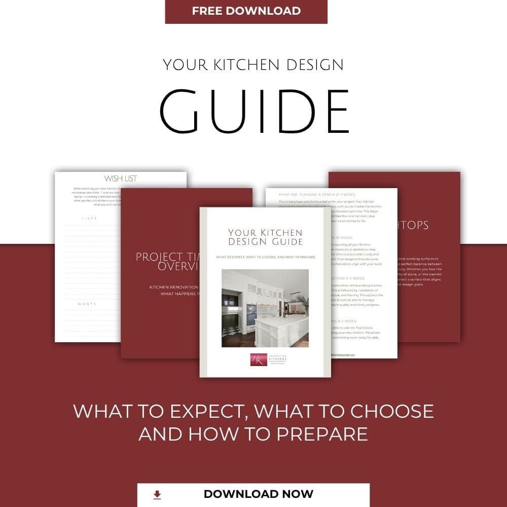 Image of a free downloadable kitchen design tips