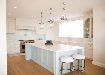 Brushed-Painted Hamptons Coastal Kitchen Collaroy