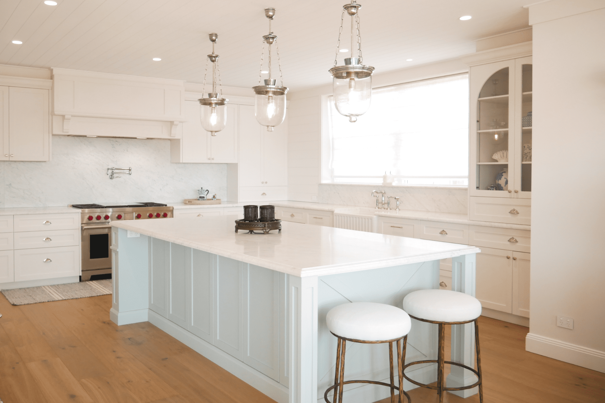 northern beaches kitchen with detailed cabinetry