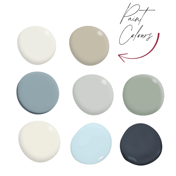 hamptons kitchen paint colour ideas