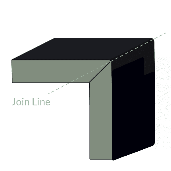 Waterfall Kitchen Benchtop Edge profile icon
